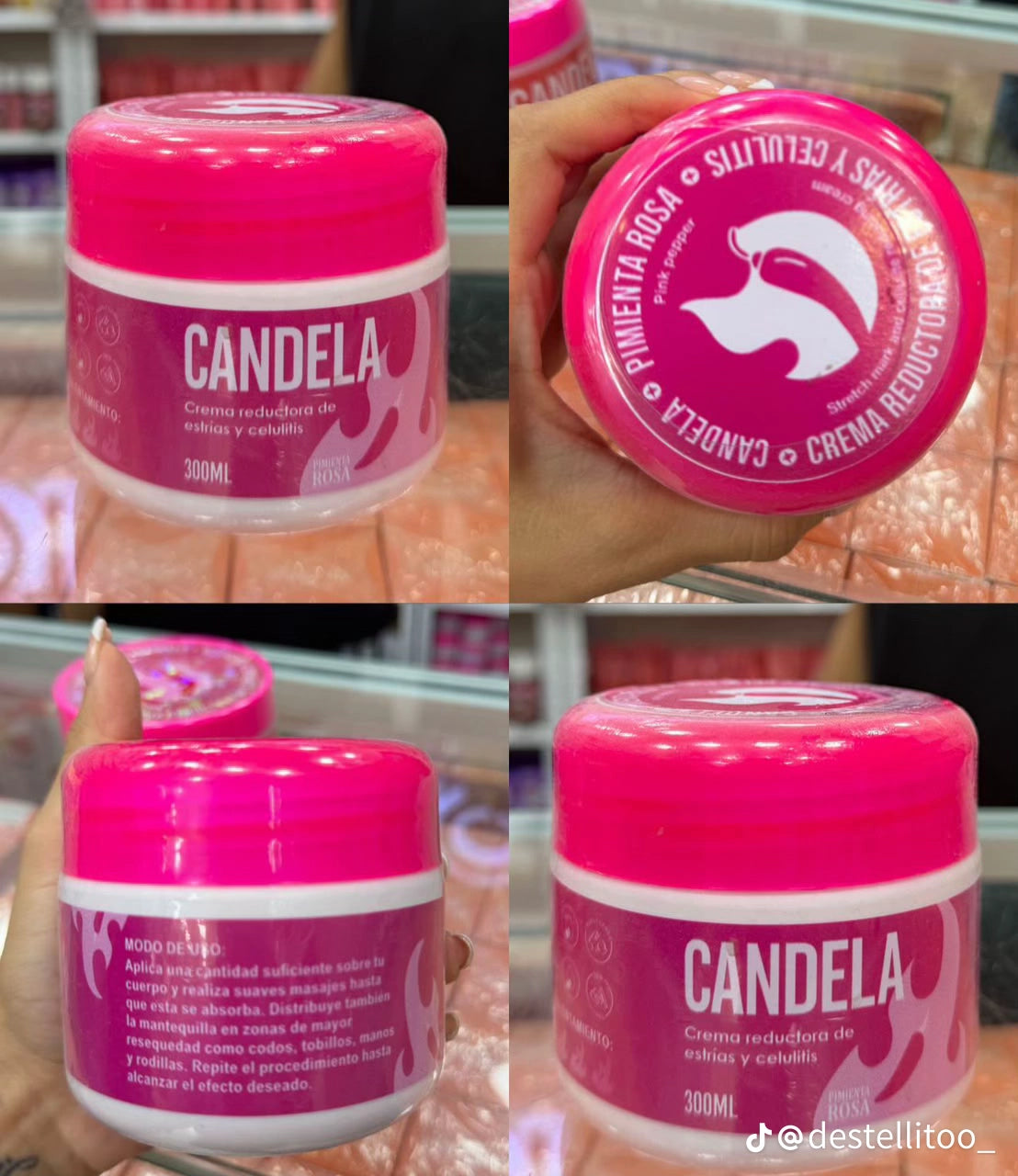 CREMA REDUCTORA - CANDELA